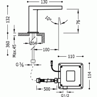 LAVABO ELECTRONICO TRESTRONIC