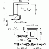 TRESTRONIC PARA LAVABO