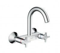 MEZCLADOR BIMANDO MURAL LOGIS CLASSIC HANSGROHE